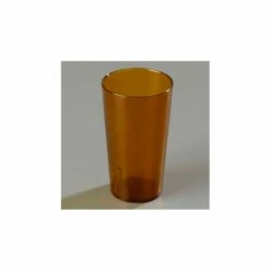 Hot Sale 🛒 Carlisle 521613 - Stackable™ SAN Tumbler 16 Oz., Amber, Pebbled - Pkg Qty 72 ✔️