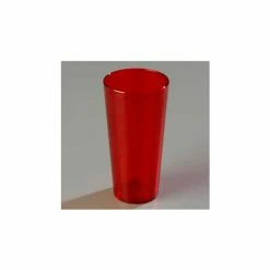 Budget 😉 Carlisle 522410 - Stackable™ Tumbler, Clear 24 Oz., Ruby - Pkg Qty 72 👏