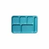 Wholesale ⌛ Carlisle 61459 - Left-Hand 6-Compartment Tray, Slate Blue - Pkg Qty 24 🎁