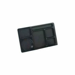 New 🛒 Carlisle 61503 - Omni-Directional Space Saver Tray, Black - Pkg Qty 24 😀