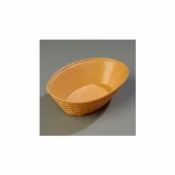 Promo 🛒 Carlisle 650467 - Weavewear™ Oval Basket 1.1 Qt., Straw - Pkg Qty 12 ✔️