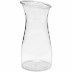 Discount 👏 Carlisle Carlislle 7090107 Carafe .50 Liter - Clear - Pkg Qty 12 🧨
