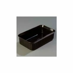 Cheapest ✔️ Carlisle 811003 - Deliware® 5 Lb. Crock 10-1/16" x 6-3/16", Black - Pkg Qty 12 🧨