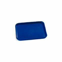 Best Sale 👏 Carlisle CT101414 - Cafe® Standard Tray 10" x 14", Blue - Pkg Qty 24 ⌛