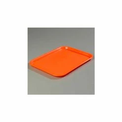 Flash Sale 🔥 Carlisle CT101424 - Cafe® Standard Tray 10" x 14", Orange - Pkg Qty 24 🎉