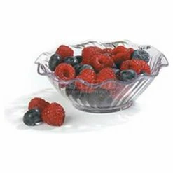 Best reviews of 🥰 Dinex DXSWC607 - Tulip Berry Dish, 5 Oz., 4-5/8" 96/Cs, Clear 😍
