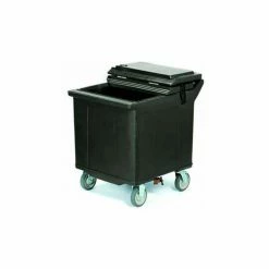Outlet 💯 Carlisle IC225403 - Cateraide™ Ice Caddy W/ 4 Swivel Casters, Black 💯