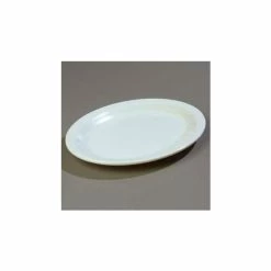 Cheap 👏 Carlisle KL12702 - Kingline™ Oval Platter 12", 8-31/32", 1-3/16", White - Pkg Qty 12 ⌛