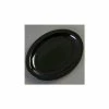 Cheapest 🌟 Carlisle KL12703 - Kingline™ Oval Platter 12", 8-31/32", 1-3/16", Black - Pkg Qty 12 🤩