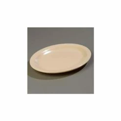 Best Pirce 😍 Carlisle KL12725 - Kingline™ Oval Platter 12", 8-31/32", 1-3/16", Tan - Pkg Qty 12 ✨