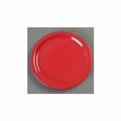 Cheapest ⭐ Carlisle KL20005 - Kingline™ Dinner Plate 8-29/32" x 25/32", Red - Pkg Qty 48 👍