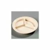 Top 10 🎉 Carlisle KL20325 - Kingline™ 3-Compartment Plate 8-23/32" x 1-1/4", Tan - Pkg Qty 12 ⭐