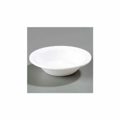 Best Sale ✔️ Carlisle KL80002 - Kingline™ Rimmed Fruit Bowl 5", White - Pkg Qty 48 😀