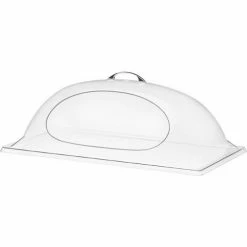Hot Sale 😉 Cal-Mil 324-12 Classic Dome Cover - Side Opening 12"W x 20"D x 7-1/2"H - Pkg Qty 4 😀