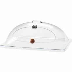 Best reviews of 🔔 Cal-Mil 367-10 Classic Dome Cover - Side Cut w/Door 10"W x 12"D x 4-1/2"H - Pkg Qty 6 ✨