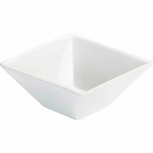 New 💯 Cal-Mil PP250 Square Porcelain Bowl 7"W x 7"D x 3"H - Pkg Qty 3 👍 1 New 💯 Cal-Mil PP250 Square Porcelain Bowl 7"W x 7"D x 3"H - Pkg Qty 3 👍