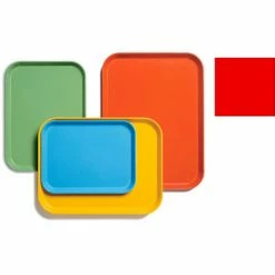 Buy 🌟 Cambro 1014CL163 - Tray Camlite 10" x 14", Red - Pkg Qty 12 👏