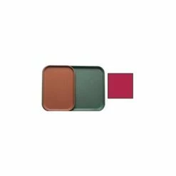 Best Pirce 🛒 Cambro 1015505 - Camtray 10" x 15" Rectangle, Cherry Red - Pkg Qty 24 ❤️