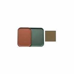 Best Pirce ❤️ Cambro 1015513 - Camtray 10" x 15" Rectangle, Bayleaf Brown - Pkg Qty 24 🤩