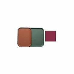 Hot Sale 👍 Cambro 1015522 - Camtray 10" x 15" Rectangle, Burgundy Wine - Pkg Qty 24 🎁