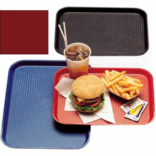Discount ๐ Cambro 1216FF416 - Tray Fast Food 12" x 16", Cranberry - Pkg Qty 24 โญ 1 Discount ๐ Cambro 1216FF416 - Tray Fast Food 12" x 16", Cranberry - Pkg Qty 24 โญ