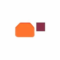 Outlet 🌟 Cambro 1520TR522 - Camtray 15" x 20" Trap, Burgundy Wine - Pkg Qty 12 🔔