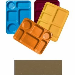 Wholesale 🌟 Cambro 1222D508 - Tray Dietary 12" x 22", Suede Brown - Pkg Qty 12 💯