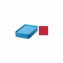 Outlet 🎉 Cambro 1826521 - Camtray 18" x 26" Rectangular, Cambro Red - Pkg Qty 6 ❤️ -Serveware & Tableware Sales Store Cambro 1826521