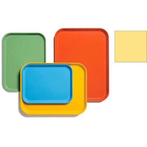 New ⌛ Cambro 1826CL145 - Tray Camlite 18" x 26" Ed, Yellow - Pkg Qty 12 ✨ 1 New ⌛ Cambro 1826CL145 - Tray Camlite 18" x 26" Ed, Yellow - Pkg Qty 12 ✨