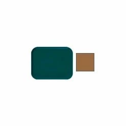 Best Pirce 😉 Cambro 46508 - Camtray 4" x 6" Rectangle, Suede Brown - Pkg Qty 12 ⌛