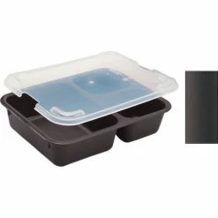 Coupon 🎁 Cambro 853FCP167 - Tray 3 Compartment, Brown - Pkg Qty 24 💯
