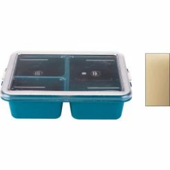Best Pirce 🎁 Cambro 9113CP161 - Tray 3 Compartment Deep, Tan - Pkg Qty 24 🌟 -Serveware & Tableware Sales Store Cambro 9113CP161