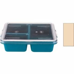 Best Pirce 🧨 Cambro 9113CW133 - Tray 3 Compartment Deep, Beige - Pkg Qty 24 👏 -Serveware & Tableware Sales Store Cambro 9113CW133