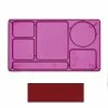 Hot Sale 🧨 Cambro 915CP416 - School Tray 2 x 2 9" x 15", Cranberry - Pkg Qty 24 🔥