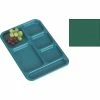 Budget ❤️ Cambro BCT1014119 - School Tray 10" x 14" 6 Compartment, Sherwood Green - Pkg Qty 24 ⌛