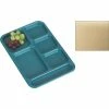 Coupon 🌟 Cambro BCT1014161 - School Tray 10" x 14" 6 Compartment, Tan - Pkg Qty 24 🔔