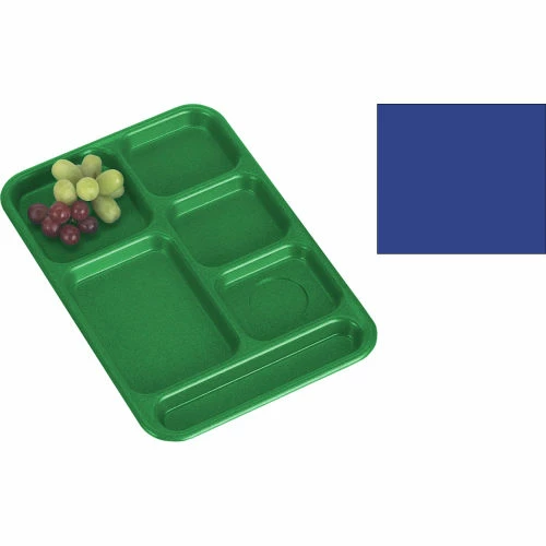 Brand new 🔔 Cambro PS1014186 - School Tray, 10" x 14" 6 Compartment, Navy Blue - Pkg Qty 24 👍 1 Brand new 🔔 Cambro PS1014186 - School Tray, 10" x 14" 6 Compartment, Navy Blue - Pkg Qty 24 👍