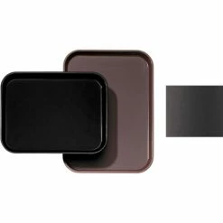 Outlet 😉 Cambro PT1216167 - Tray Polytread 12" x 16" Rectangular, Brown - Pkg Qty 24 🎁 -Serveware & Tableware Sales Store Cambro PT1216167