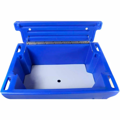 Hot Sale βοΈ Forte Products ColdStor™ 8002491 Ice & Beverage Bin-Body, Lid, and Casters, Blue π 1 Hot Sale βοΈ Forte Products ColdStor™ 8002491 Ice & Beverage Bin-Body, Lid, and Casters, Blue π