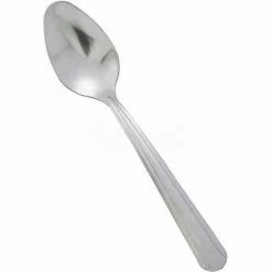 Budget ⌛ Winco 0001-01 Dominion Teaspoon, 12/Pack ✔️