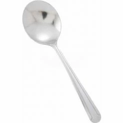 Cheap 🎉 Winco 0001-04 Dominion Bouillon Spoon, 12/Pack 🌟