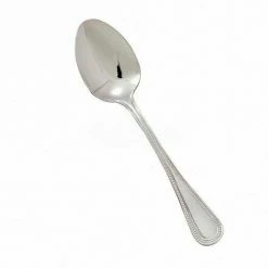 Outlet 🌟 Winco 0036-10 Deluxe Pearl Table Spoon, 12/Pack 😍