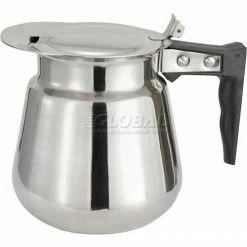 Best Pirce 💯 Winco CD-64 Coffee Decanter, 64 oz, Stainless Steel - Pkg Qty 3 🔥