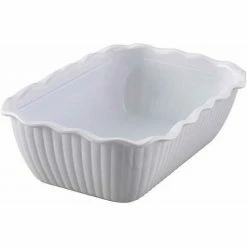 Buy 💯 Winco CRK-10W Deli Crock, White - Pkg Qty 24 😍