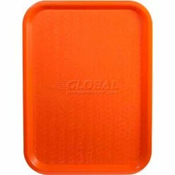 Hot Sale 🔥 Winco FFT-1418O Fast Food Tray, Orange, 14"x 18" - Pkg Qty 12 🔔