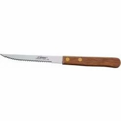 Top 10 🔥 Winco K-35W Economy Steak Knife, 4"L, Wood Handle, Serrated Blade, 12/Pack 😍