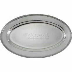Best reviews of 🔔 Winco OPL-14 Oval Platter, 14"L, 8-3/4"W, Stainless Steel, Oval - Pkg Qty 10 👍
