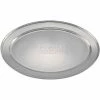 Best deal 🎉 Winco OPL-22 Oval Platter, 21-3/4"L, 14-1/2"W, Stainless Steel, Oval - Pkg Qty 12 ✔️