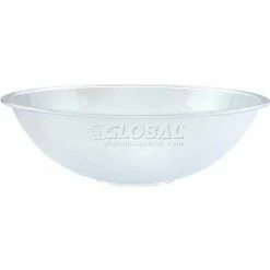 Best Sale ⌛ Winco PBB-18 Pebbled Bowl, 18" D, White, Polycarbonate - Pkg Qty 12 🧨