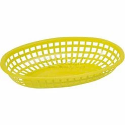 Brand new 🔔 Winco POB-Y Oval Fast Food Baskets, 12/Pack 🤩